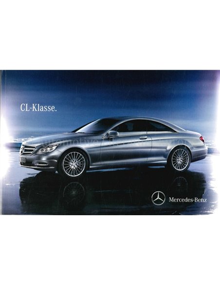 2013 MERCEDES BENZ CL CLASS BROCHURE GERMAN