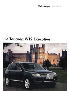 2005 VOLKSWAGEN TOUAREG W12 EXECUTIVE BROCHURE FRANS