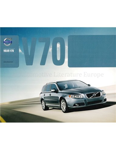 2013 VOLVO V70 BROCHURE DUTCH