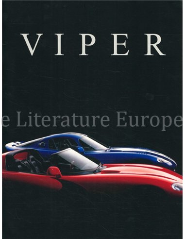 1992 DODGE VIPER PROSPEKT ENGLISCH (USA)