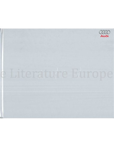 2006 AUDI R8 HARDCOVER PROSPEKT DEUTSCH