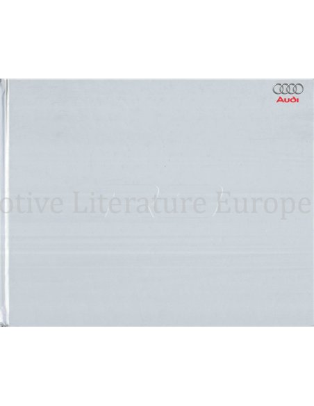 2006 AUDI R8 HARDCOVER BROCHURE DUITS