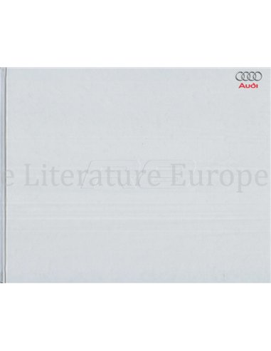 2009 AUDI R8 HARDCOVER BROCHURE DUITS