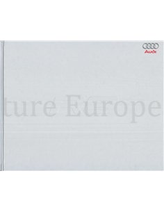 2009 AUDI R8 HARDCOVER PROSPEKT DEUTSCH