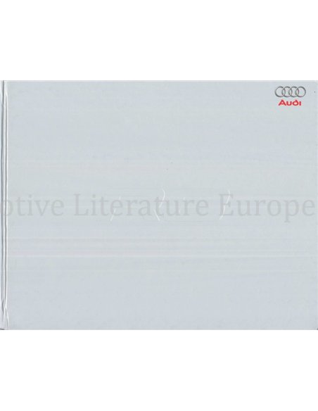 2009 AUDI R8 HARDCOVER BROCHURE ENGELS