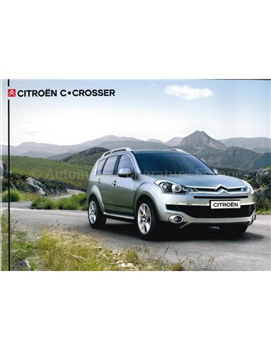 2007 CITROEN C.CROSSER BROCHURE NEDERLANDS