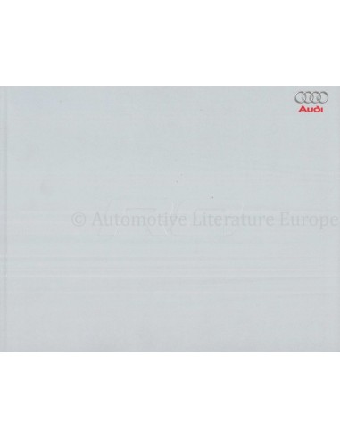 2007 AUDI R8 BROCHURE DUTCH