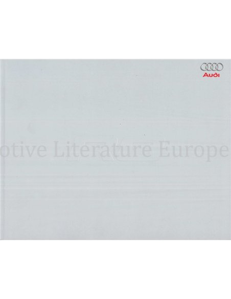 2007 AUDI R8 BROCHURE NEDERLANDS