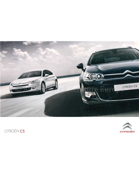 2012 CITROEN C5 BROCHURE DUTCH