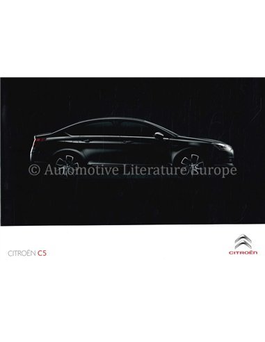 2010 CITROEN C5 BROCHURE DUTCH