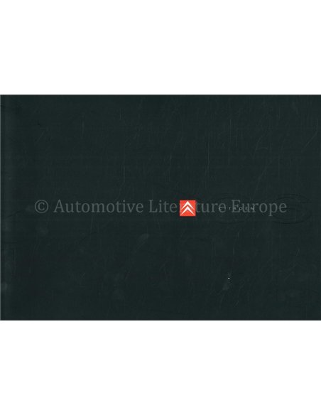 2007 CITROEN C6 PROSPEKT SPANISCH