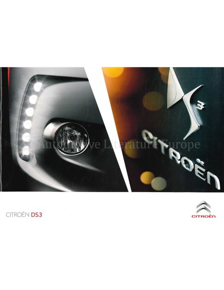 2010 CITROEN DS3 BROCHURE SPANISH