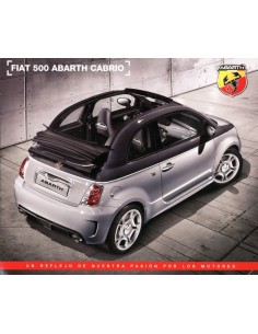 2013 FIAT 500 ABARTH CABRIO LEAFLET SPAANS