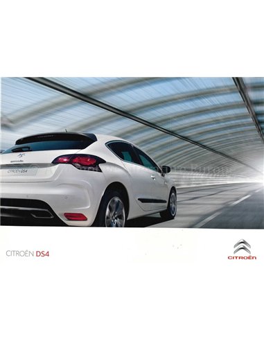 2010 CITROEN DS4 PROSPEKT NIEDERLÄNDISCH
