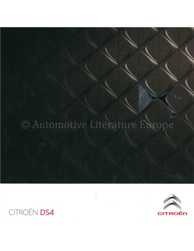 2011 CITROEN DS4 BROCHURE GERMAN