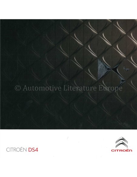2011 CITROEN DS4 BROCHURE GERMAN