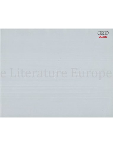 2006 AUDI R8 BROCHURE ENGLISH