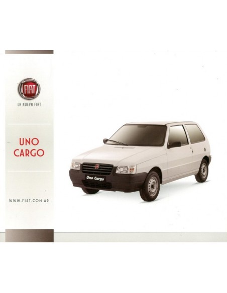 2013 FIAT UNO CARGO LEAFLET SPAANS