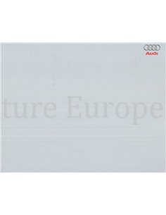 2009 AUDI R8 PROSPEKT ENGLISCH