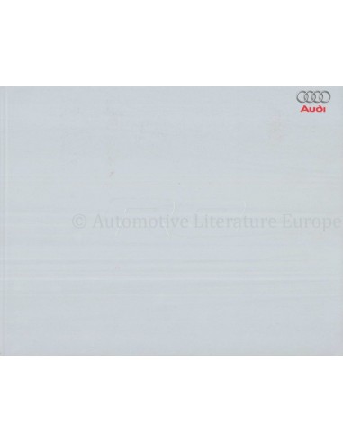 2009 AUDI R8 PROSPEKT ENGLISCH