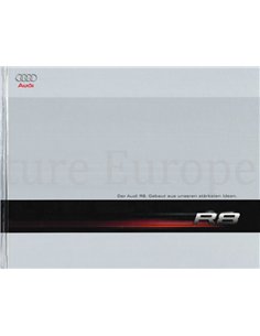 2006 AUDI R8 HARDBACK BROCHURE GERMAN
