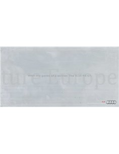 2010 AUDI R8 GT HARDCOVER PROSPEKT ENGLISCH