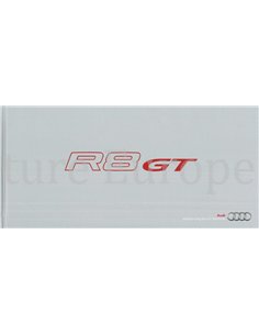 2010 AUDI R8 GT HARDCOVER BROCHURE ENGELS 2