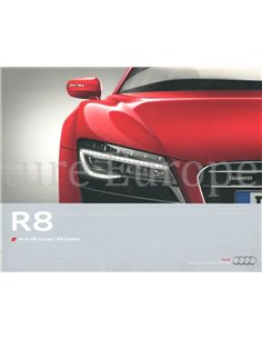 2013 AUDI R8 BROCHURE DUITS
