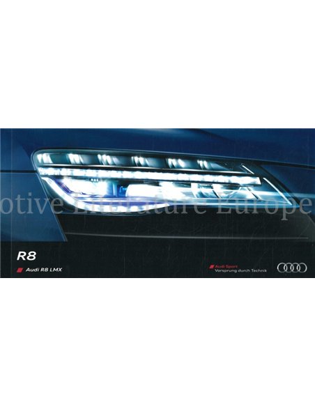 2014 AUDI R8 LMX BROCHURE FRENCH