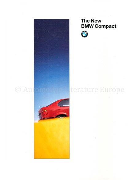 1994 BMW 3 SERIES COMPACT BROCHURE ENGLISH