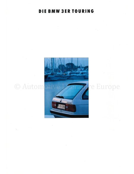 1993 BMW 3 SERIES TOURING BROCHURE DUITS