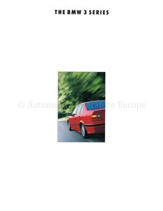 1994 BMW 3ER LIMOUSINE PROSPEKT ENGLISCH