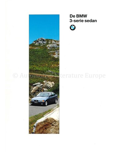 1994 BMW 3 SERIE SEDAN BROCHURE NEDERLANDS