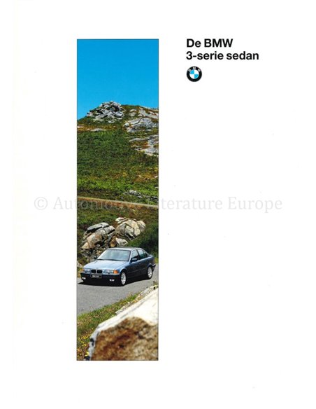 1994 BMW 3 SERIE SEDAN BROCHURE NEDERLANDS