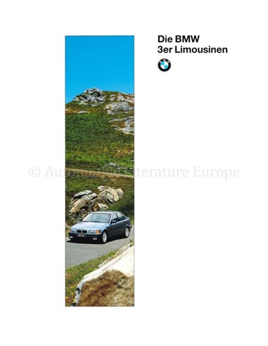 1994 BMW 3 SERIE SEDAN BROCHURE DUITS