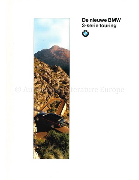1995 BMW 3 SERIES TOURING BROCHURE DUTCH
