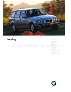 1996 BMW 3 SERIE TOURING BROCHURE DUITS