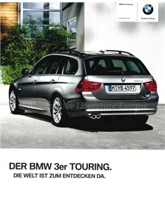 2009 BMW 3ER TOURING PROSPEKT DEUTSCH
