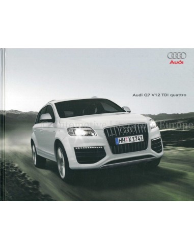2008 AUDI Q7 HARDBACK BROCHURE DUTCH