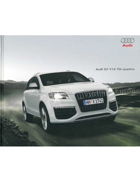 2008 AUDI Q7 HARDCOVER BROCHURE NEDERLANDS
