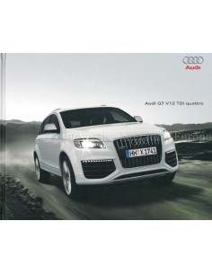 2008 AUDI Q7 HARDCOVER PROSPEKT FRANZÖSISCH