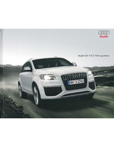 2008 AUDI Q7 HARDCOVER PROSPEKT FRANZÖSISCH