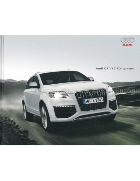 2008 AUDI Q7 HARDCOVER PROSPEKT FRANZÖSISCH