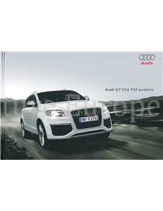 2009 AUDI Q7 HARDBACK BROCHURE GERMAN
