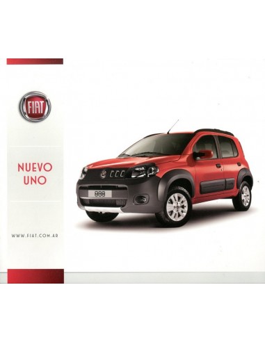 2013 FIAT NUEVO UNO LEAFLET SPAANS