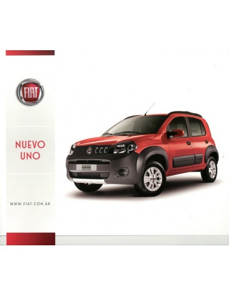 2013 FIAT NUEVO UNO LEAFLET SPAANS