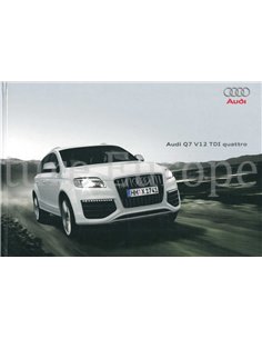 2009 AUDI Q7 HARDCOVER PROSPEKT NIEDERLÄNDISCH