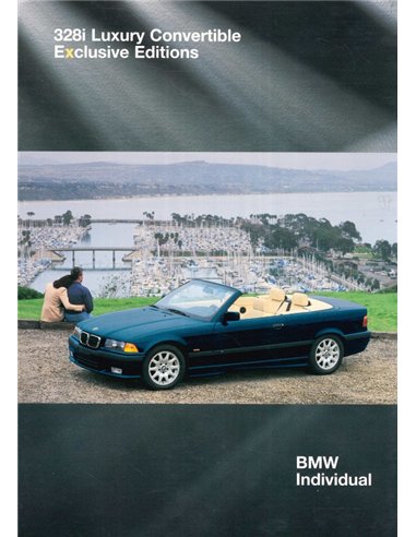 1997 BMW 328i LUXURY CONVERTIBLE, EXCLUSIVE EDITIONS BROCHURE ENGELS (VS)