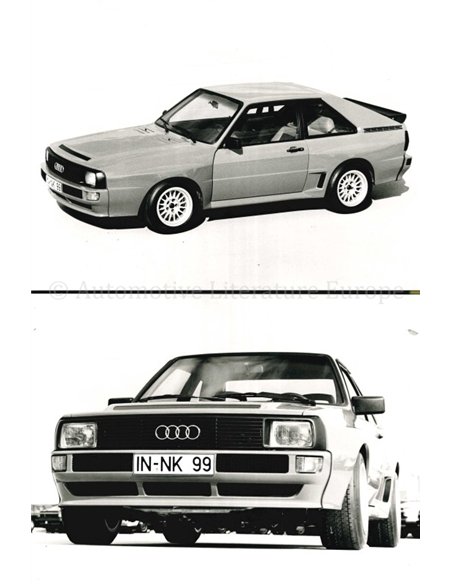 1983 AUDI QUATTRO PRESSKIT ENGLISH