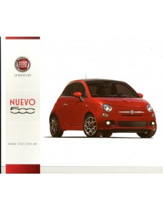 2013 FIAT NUEVO 500 LEAFLET SPAANS
